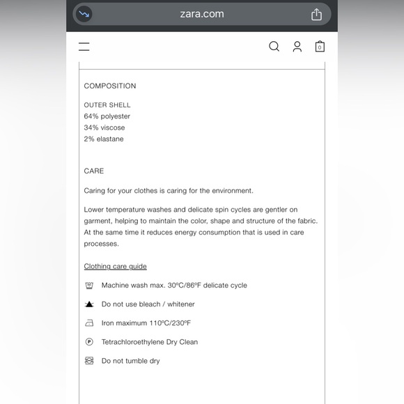 Zara Mens Pants Medium Gray The Driver Pant Comfort Slim Straight Fit Y2K NWT - Picture 10 of 10